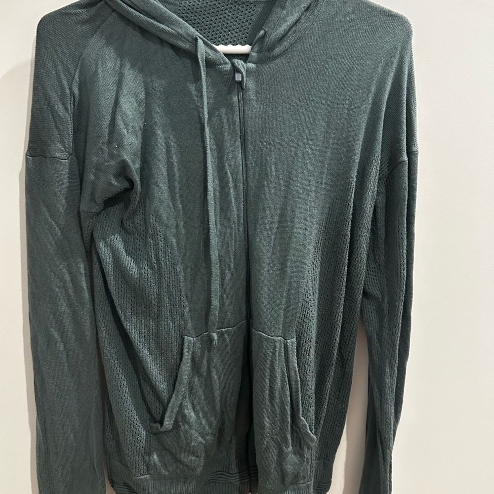 Women’s  Green Hooded Sweater